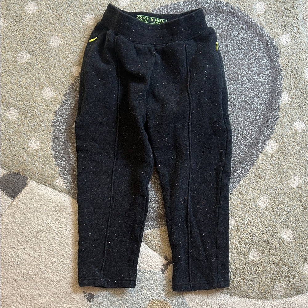 Scotch & Soda Black Kids sweatpants 4